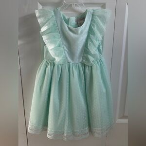 Catherine Malandrino Light Green Textured Dress